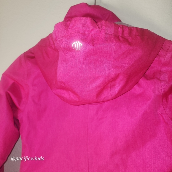 MONDETTA PERFORMANCE GEAR HOT PINK RAIN COAT XS - Picture 6 of 14